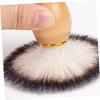 HOODANCOS 2Pcs Professional Shave Brush Soft Hair Salon Cleaning Facial Cleansing Brush Durable Maker for Shaving Barber Supplies and Home Use view 2