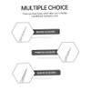 FOYTOKI 3pcs Stainless Steel Makeup Scissors for Eyebrow Nose Hair Trimming Rounded Tool Kit view 4