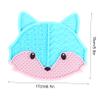 GALPADA Makeup Tools Cleaning Mat Silicone Brush Cleaner Suction Cup Makeup Brush Cleaning Pad for Face view 2