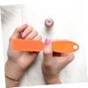 GALPADA 4Pcs Nail Brush with Long Handle Durable Plastic Cleaning Brushes for Nail Makeup Random Pattern Essential Nail Tools for Manicure and Personal Use view 4