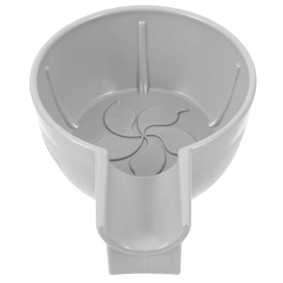 Vaguelly Men Shaving Bowl Compact Handheld Foaming Bowl for Easy Lathering Durable Grey Design with Elegant Texture Grooming Enthusiasts