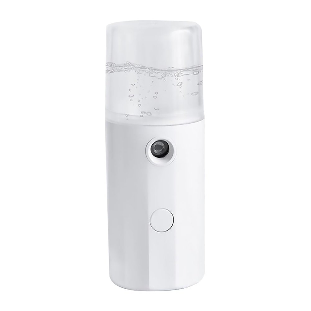 DEARMAMY 1Pc Cool Mist Facial Sprayer Portable Nano Hydrating Mister for Moisturizing Skin Compact Face Humidifier for Home Outdoor Use Soothing Pore Device USB Rechargeable