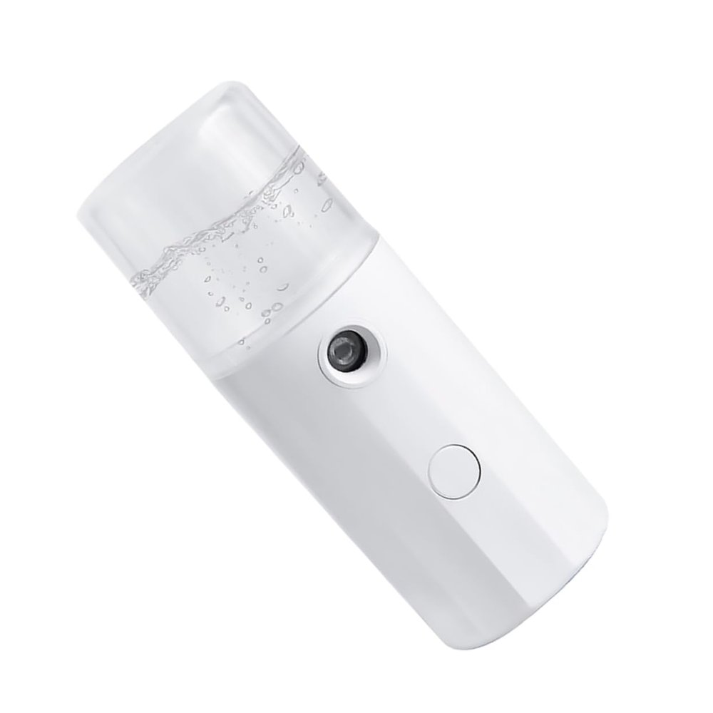 FOMIYES 1Pc USB Rechargeable Nano Facial Mist Sprayer for Hydration Portable Face Moisturizer for Toner Milk Mineral Water for Travel Daily Use