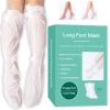 3 Pairs Hydrating Long Leg Feet Mask,Long Leg Feet Masque,Feet Peeling Mask,Moisturizing Nourishing Exfoliating Foot Mask for Women view 1