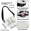 G2TUP Funny Ranch Dressing Gift Who Loves Ranch Dressing Makeup Bag Salad Saucey Lover Cosmetic Bag Funny Foodie Gift (Ranch Dressing HS) view 3