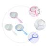 SOESFOUFU 3Pcs Handheld Double Sided Mirrors Portable Magnifying Cosmetic Mirrors for Quick Makeup Touch Ups Lightweight and Durable Design view 3