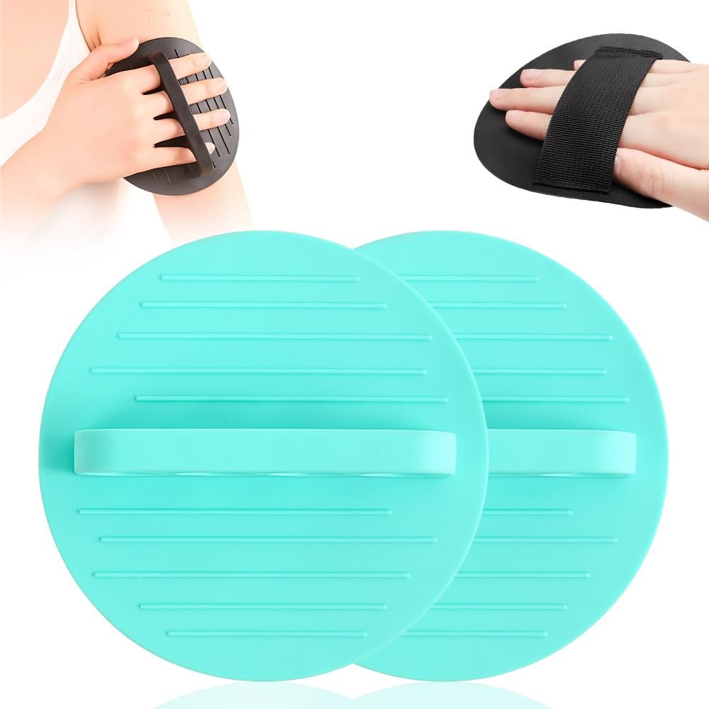 2/4 Counts Shower and Bath Tool, 2025 Upgraded Exfoliating Body Scrubber Set, Deep Cleansing Shower and Bath Tool, for Massage and Removing Dead Skin, for All Skin Types (Green-2pcs)