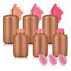3PCS Blush Stick for Cheeks,Multi-use Solid Matte Makeup Stick Blush Cream for Cheek Eyes and Lips Tint,Moisturizing Tinted Cream Blush,Natural Blendable Cheek Blusher with 3 Makeup Sponges A1 view 1