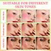 3PCS Blush Stick for Cheeks,Multi-use Solid Matte Makeup Stick Blush Cream for Cheek Eyes and Lips Tint,Moisturizing Tinted Cream Blush,Natural Blendable Cheek Blusher with 3 Makeup Sponges A1 view 4