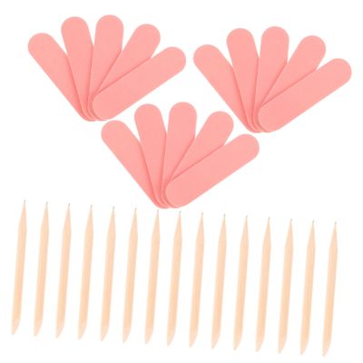Ipetboom 50pcs Mini Nail File and Buffer Kit Disposable Nail Buffers and Cuticle Files for Home and Salon Use and Manicure
