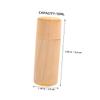 DEARMAMY 2pcs Wooden Essential Oil Storage Holder Cylinder Box for Bottles Portable Case for Essential Oils Cosmetic Vials Secure and Durable Design view 2