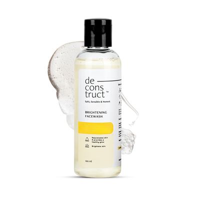 Brightening Face Wash with 2%| Gentle, Hydrating Cleanser for Sensitive, Combination, Normal & Tanned Skin | Reduces Pigmentation & Evens Tone|100ml
