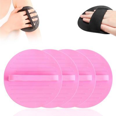 2/4 Counts Shower and Bath Tool, 2025 Upgraded Exfoliating Body Scrubber Set, Deep Cleansing Shower and Bath Tool, for Massage and Removing Dead Skin, for All Skin Types (Pink-4pcs)