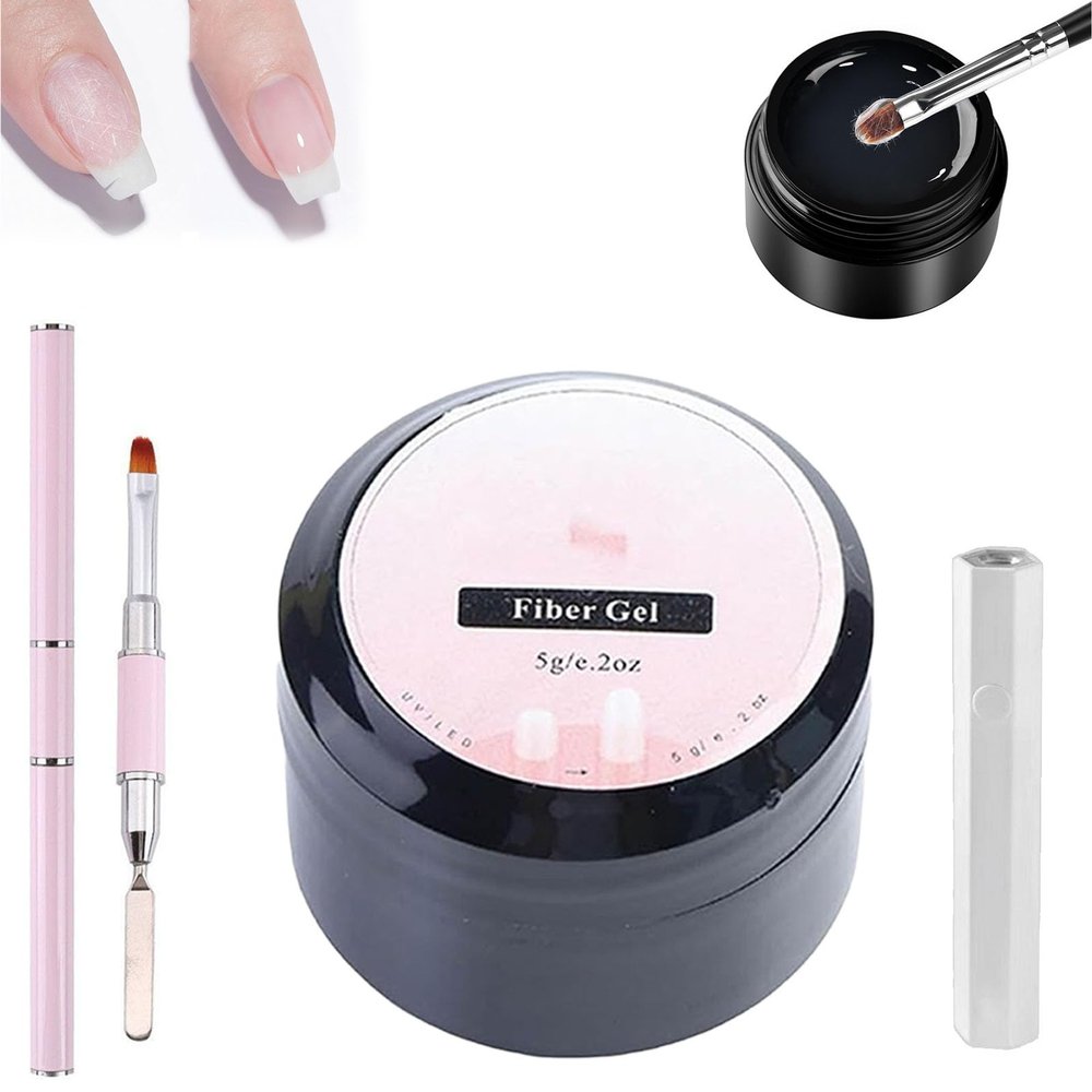 Nail Repair Protection Gel, Nail Repair Kit for Split Natural Nail, Kaping Gel Para Uas Naturales (1set)