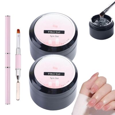 Nail Repair Protection Gel, Nail Repair Kit for Split Natural Nail, Kaping Gel Para Uas Naturales (2sets)