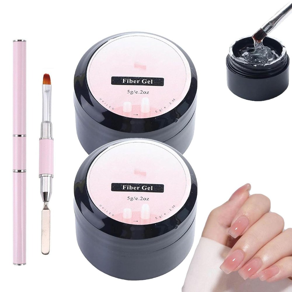 Nail Repair Protection Gel, Nail Repair Kit for Split Natural Nail, Kaping Gel Para Uas Naturales (2sets)