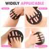 2/4 Counts Shower and Bath Tool, 2025 Upgraded Exfoliating Body Scrubber Set, Deep Cleansing Shower and Bath Tool, for Massage and Removing Dead Skin, for All Skin Types (Black-4pcs) view 3