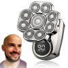 9.0 Shaver, Pro Head Shaver, Full-Body Shaving Made Simple  Head, Face, Body & Below The Waist (Silver) view 1