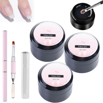 Nail Repair Protection Gel, Nail Repair Kit for Split Natural Nail, Kaping Gel Para Uas Naturales (3sets)