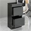 GZYWZXL Metal Salon Stations for Hair Stylist, Mobile Salon Tray, Barber Station with 2 Drawers and Hair Dryer Holes, Salon Tray for Beauty, Spa Cosmetology, Tattoo(Black,A) view 1