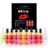 BB Lip Glow Ampoule Serum Starter Kit,Semi-Permanent Makeup Treatment, Lips Gloss BB Lips Serum, Includes 8 Vials Care Serums Exfoliating Gel and Lip Balm view 1
