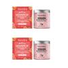 2 Pcs Grapefruit-Scented Sea Salt Body Scrub: Gently Exfoliates and Moisturises The Skin For Daily Care.Moisturizing and Exfoliating Body, Face, Hand, Foot Scrub view 1