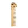 Vomeko Skull Design Pocket Comb 5.8 Zinc Alloy AntiStatic Beard Mustache Comb for Men, Travel Hair Styling Tool (GoldBlack) (Gold) view 1
