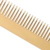 Vomeko Skull Design Pocket Comb 5.8 Zinc Alloy AntiStatic Beard Mustache Comb for Men, Travel Hair Styling Tool (GoldBlack) (Gold) view 2