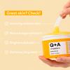 Q+A Vitamin C Body Scrub (200ml), Exfoliating Body Scrub, Brightening and Hydrating Sugar Scrub with Citrus Essential Oils, Vitamin C and Evening Primrose Oil view 3