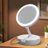 Portable Folding Mirror 10X Magnifying LED Lighting Make Up Vanity Mirror view 1