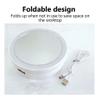 Portable Folding Mirror 10X Magnifying LED Lighting Make Up Vanity Mirror view 3