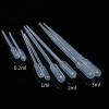 100pcs/pack Plastic Disposable Graduated Pipette Dropper Polyethylene Makeup Tools Lab 0.1/0.2/0.5/1/2/3ml (2ml Length 145mm) view 2