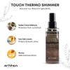 Artgo TOUCH Thermo Shimmer Spray (5.1 oz)  Biphasic Heat Protection & Shine Spray for Smooth, Glossy, Frizz-Free Hair view 3