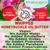 Botanical Beauty Whipped HONEYSUCKLE OIL BUTTER 100% Natural Pure RAW Cocoa Butter Shea Nut Butter Honeysuckle Essential Oil Virgin Unrefined Cold Pressed for FACE SKIN BODY (4 Fl Oz (Pack of 1)) view 4