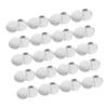 WOONEKY 30pcs Small Round Empty Makeup Pans for Eyeshadow and Lip Balm Refillable Cosmetic Containers DIY Palette for Women Portable and Sturdy Design for Makeup Artists and Personal Use view 1