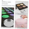 WOONEKY 30pcs Small Round Empty Makeup Pans for Eyeshadow and Lip Balm Refillable Cosmetic Containers DIY Palette for Women Portable and Sturdy Design for Makeup Artists and Personal Use view 3