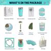 12 PCS,Get Well Soon Gift Baskets for Friends Mom Sister Coworker Wife Girlfriend Teens Girls Bestie Hamper,Self Care Spa Care Package,Thinking of You Inspirational Gift Set,Birthday Gifts for Women view 2