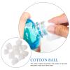 HAKIDZEL Salon Cotton Balls 10-Pack Disposable Sterilized Cosmetic Balls for Home Use for Beauty Care and First Aid Supplies view 2
