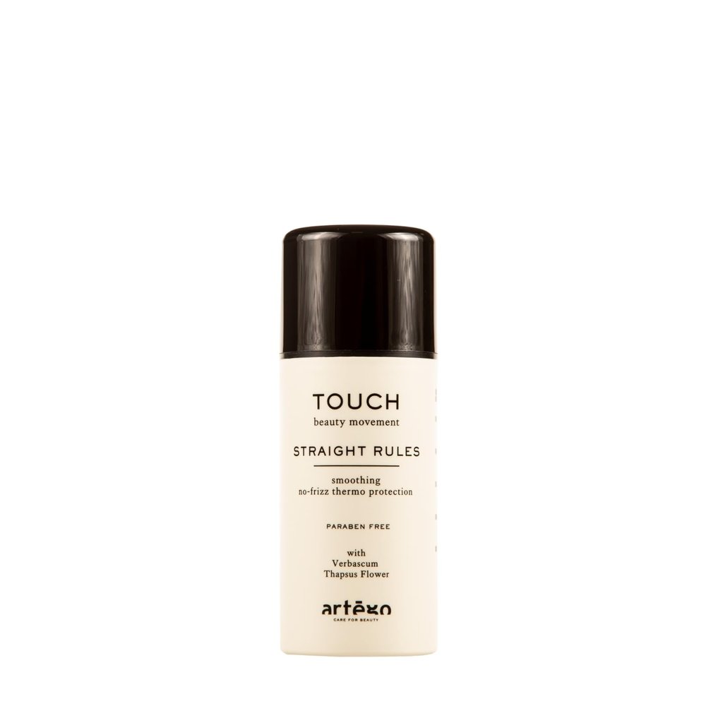 Artgo TOUCH Straight Rules Anti-Frizz Cream (3.4 oz)  Smoothing Leave-In Styling Cream for Sleek, Shiny, Frizz-Free Hair