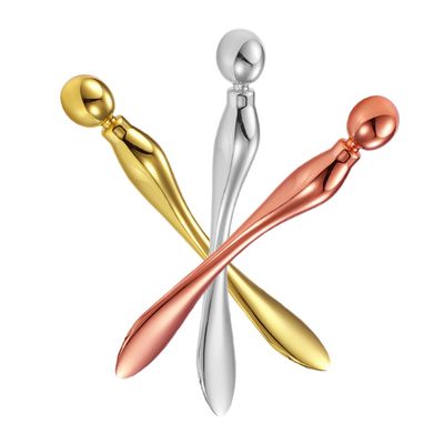 FOMIYES 3pcs Zinc Alloy Facial Tool for Enhanced Absorption Reduce Puffiness Dark Circles Precise Eye Massage Stick for Gentle Skincare Application