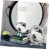 DEARMAMY Luxury Tabletop Makeup Mirror Vintage Design Compact Lights Magnification view 4