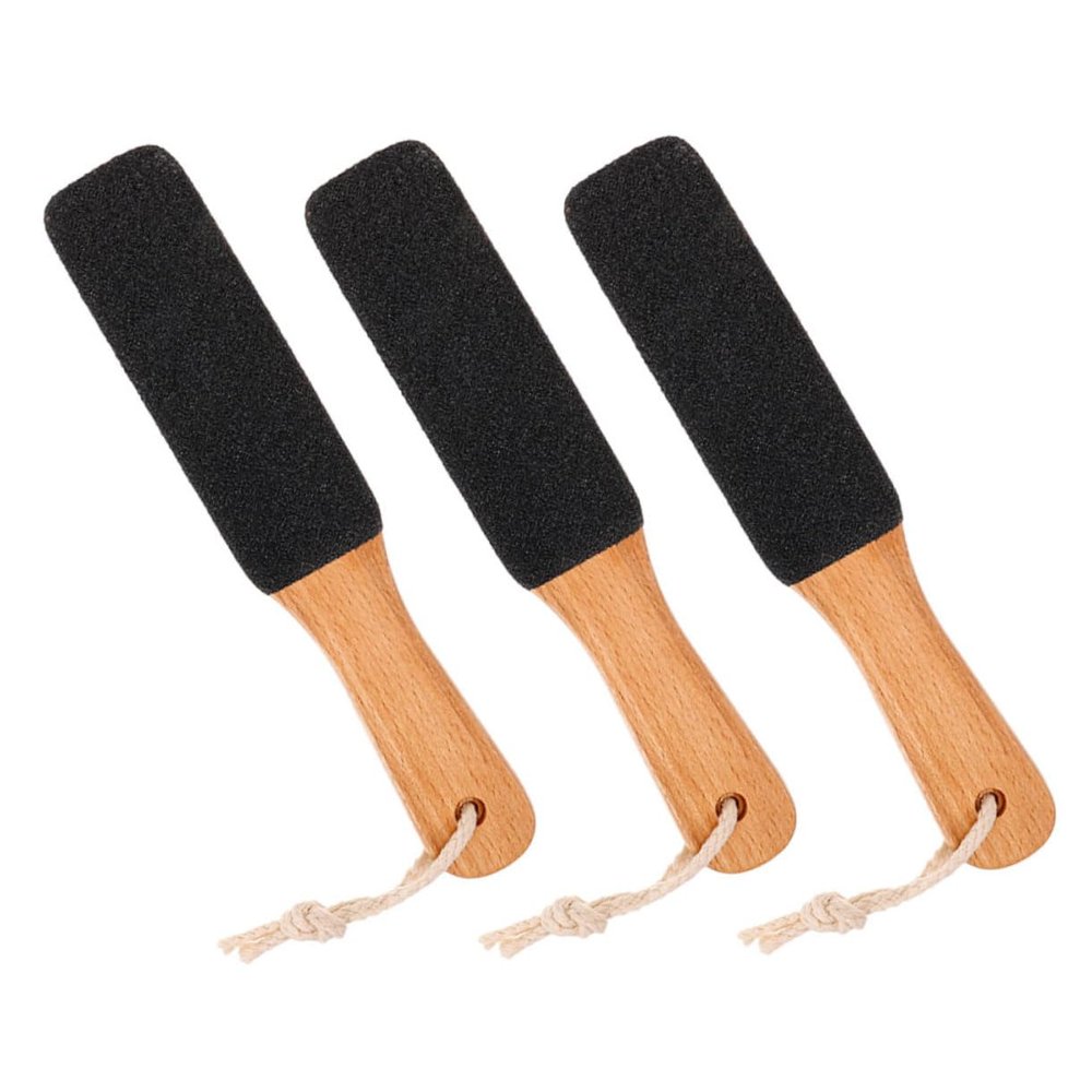 HONITANO 3PCS Foot Exfoliator Pumice for Dead Skin Removal Shower Scrubber Kit Remover Tools