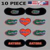 10 Pack Combo 6 Spirit Tattoos & 4 Eye Strips Officially licensed Waterless Peel & Stick Temporary Tattoos view 2