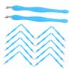 24Pcs Nail Cuticle Pusher Tool Ergonomic Dead Skin Remover for Manicure Pedicure Efficient Cuticle Care for Home Salon Use Protective Timesaving Design view 1