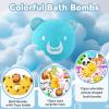 Bath Bombs for Kids with Surprise Toys Inside, 12 Pcs Bubble Bath Fizzy Balls with 12 Animal Shapes, Natural Bath Bombs Valentine's Day Easter Children's Day Gift Set for Kids Girls Boys Toddlers view 4