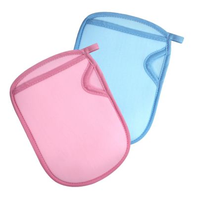 GLSTOY 4Pcs Skin-Friendly Exfoliating Shower Gloves for Boys and Girls Soft Bath Mittens Gentle Scrubbing Function for Sensitive Skin for Daily Bathing and Massage
