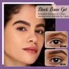Peel Off Eyebrow Gel, Black Tattoo Eyebrow Gel Easy Peel Off, Long-lasting Natural Brow Color Up to 3 Days, Waterproof Eyebrow Tattoo for Women, Easy Application for Fuller & Defined Looking Brows view 2