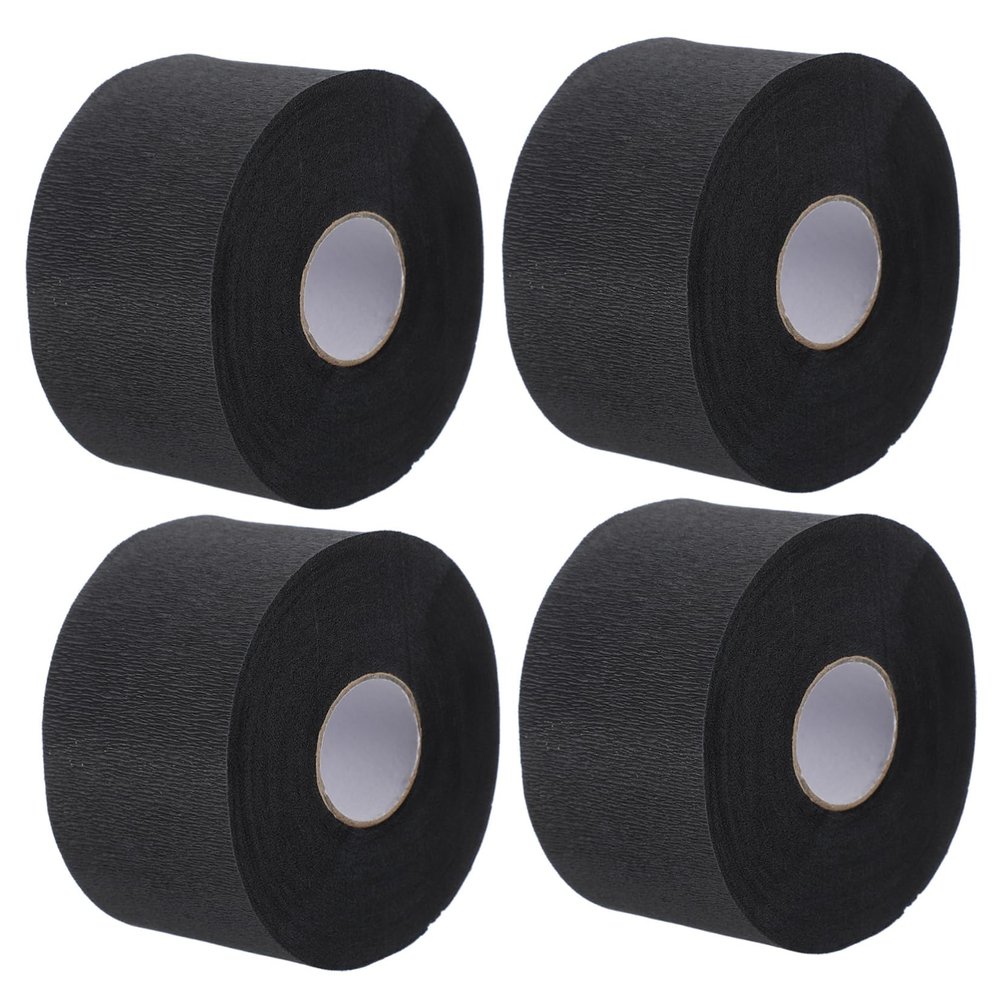 Ipetboom 4rolls Barber Neck Strip of Neck Paper Hair Catcher for Haircuts Barber Cleaning Supplies Protection Paper