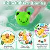 Christmas Advent Calendar 2025 Kids Bath Bombs with Surprise Toys Inside, 24 Days of Christmas Countdown Calendar Bath Bombs with Animal Toys Birthday Valentine's Day Xmas Gift for Children Boys Girls view 4