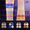 CHARMACY 4 Colors Chameleon Eyeshadow & Highlighter Palette - Shift-Infused Multichrome Pressed Pigments, Long-Lasting Velvet Finish, Vegan & Cruelty-Free Makeup Kit #02 view 4